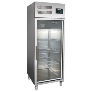 SARO professionele koelkast met glasdeur model GN 600 TNG SA-323-3102